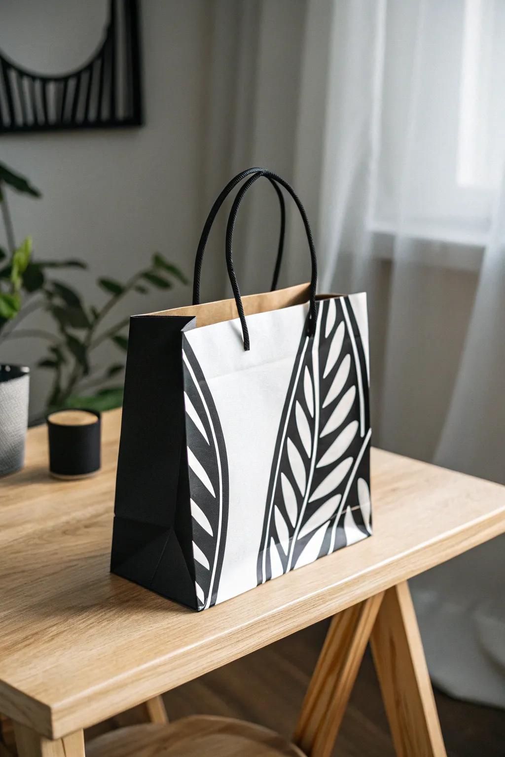 Embrace timeless elegance with chic monochrome bags, where simplicity meets style.