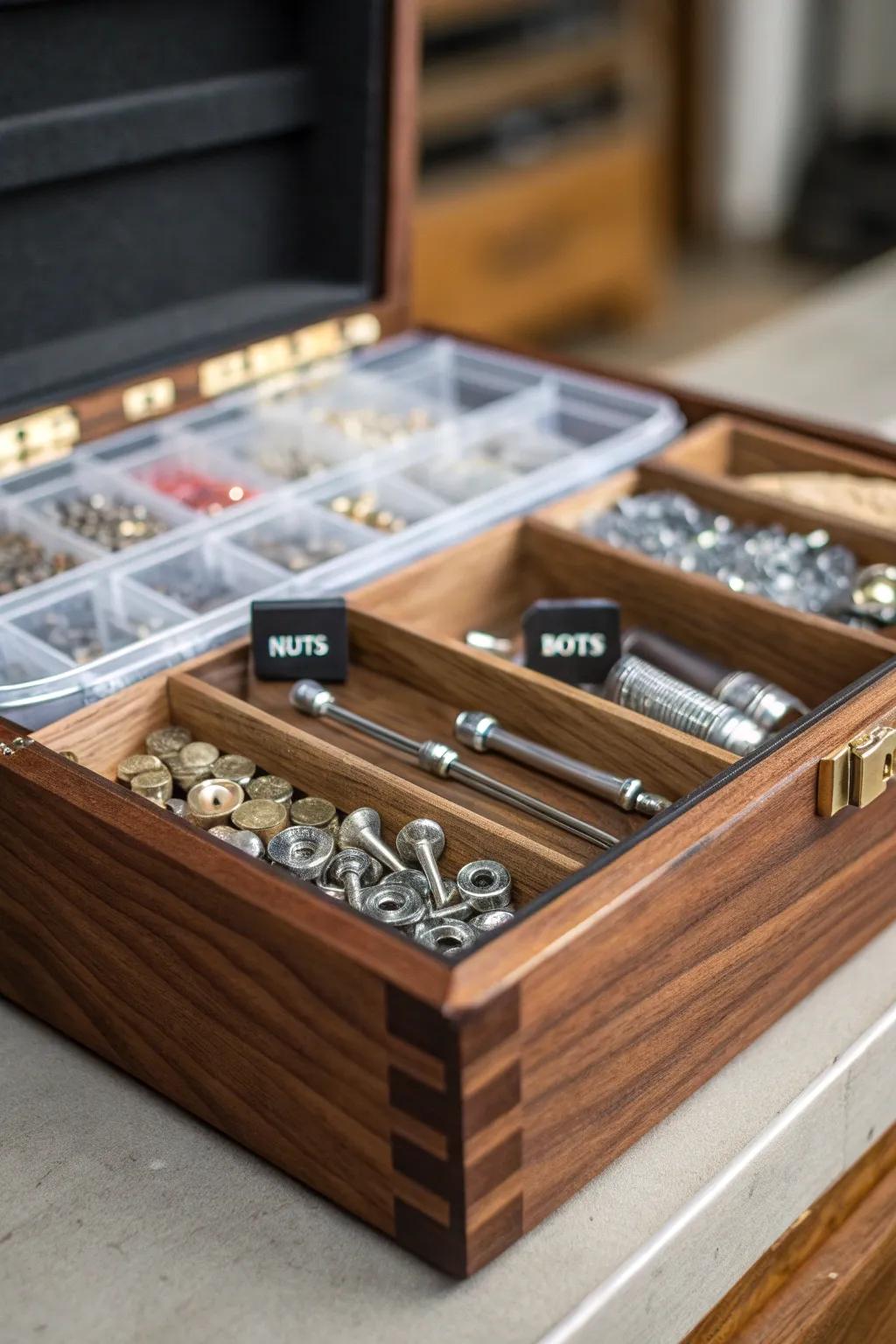 Master the art of organization with handcrafted precision.