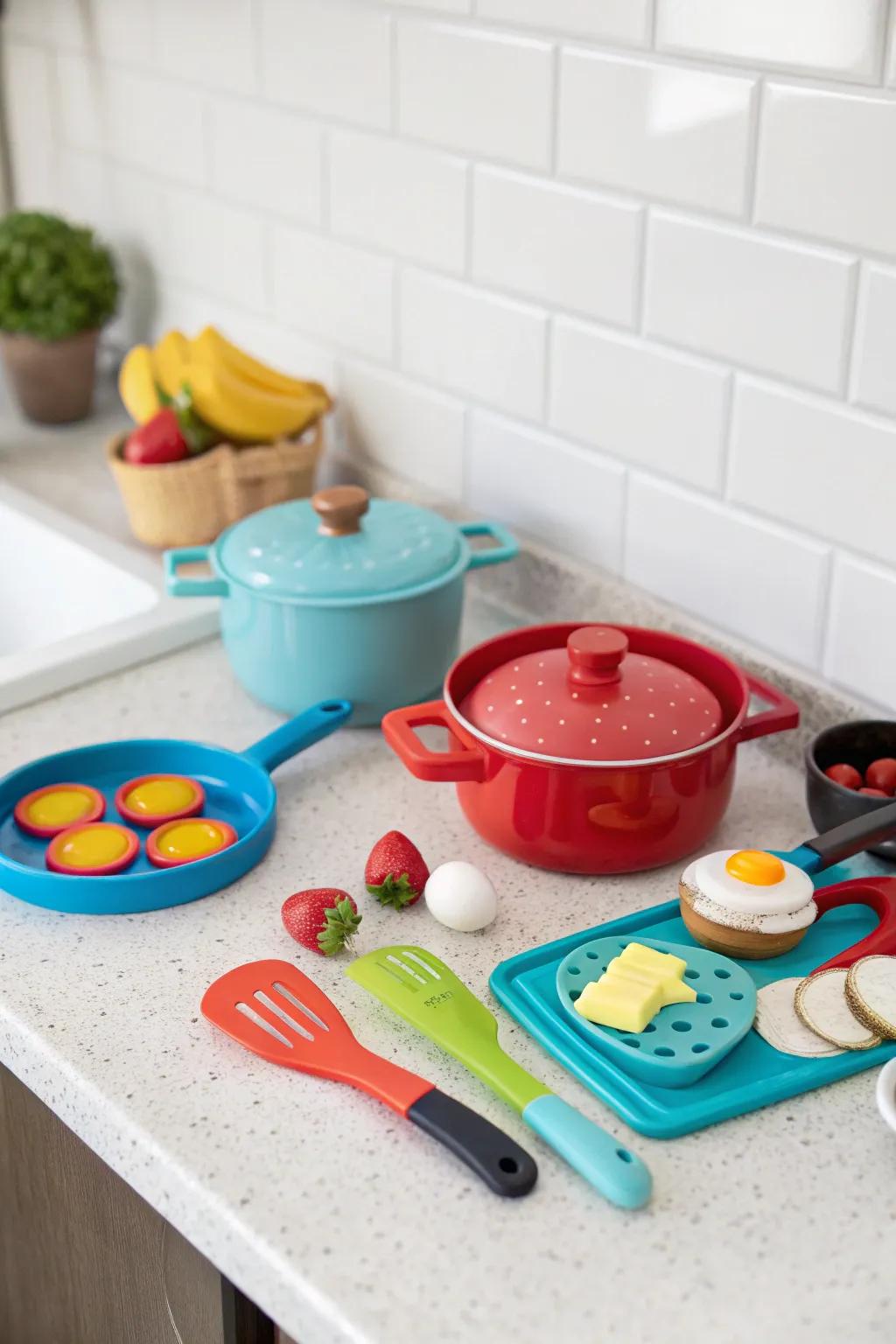 Cooking sets for budding chefs