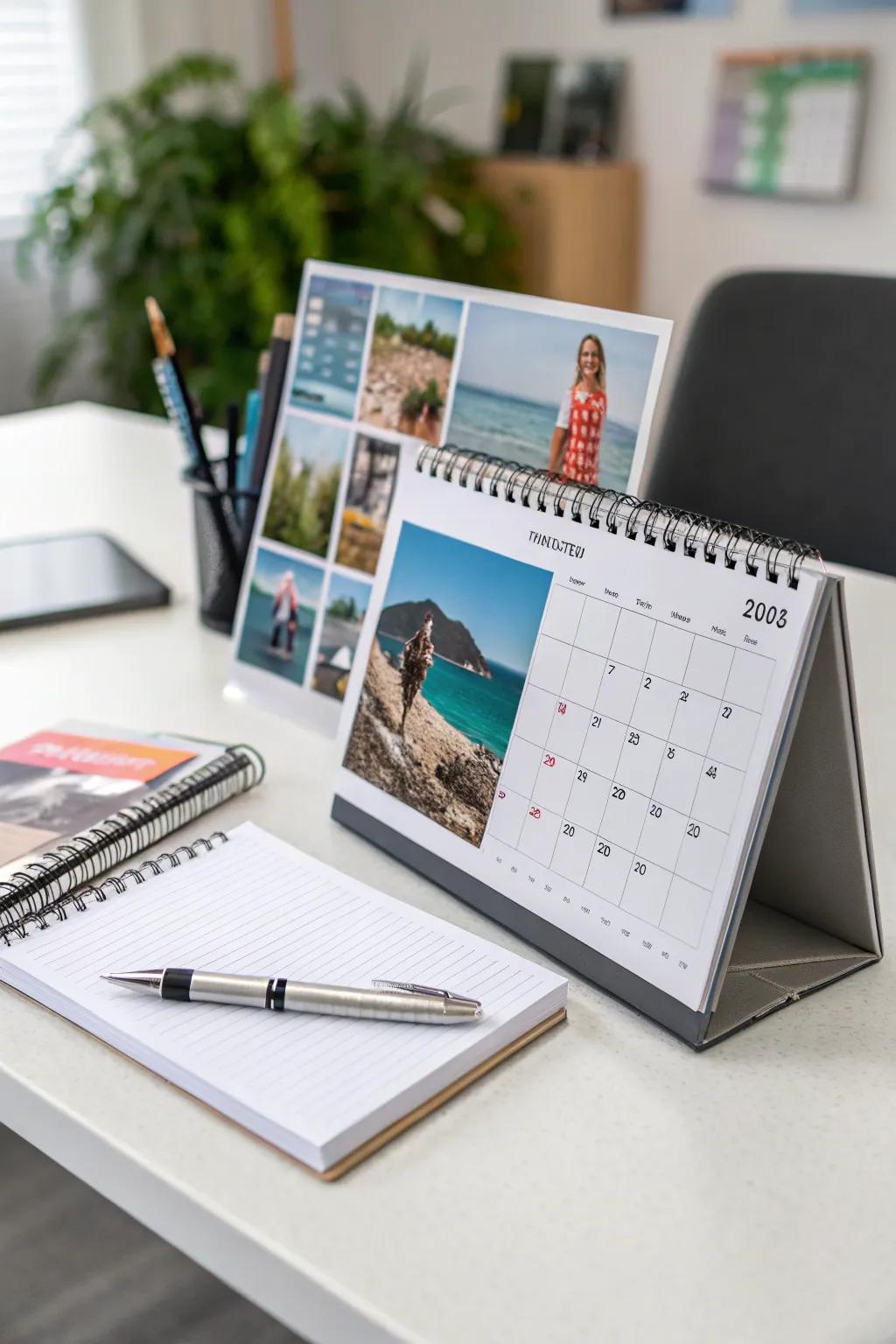 A personalized calendar to stay organized and inspired.