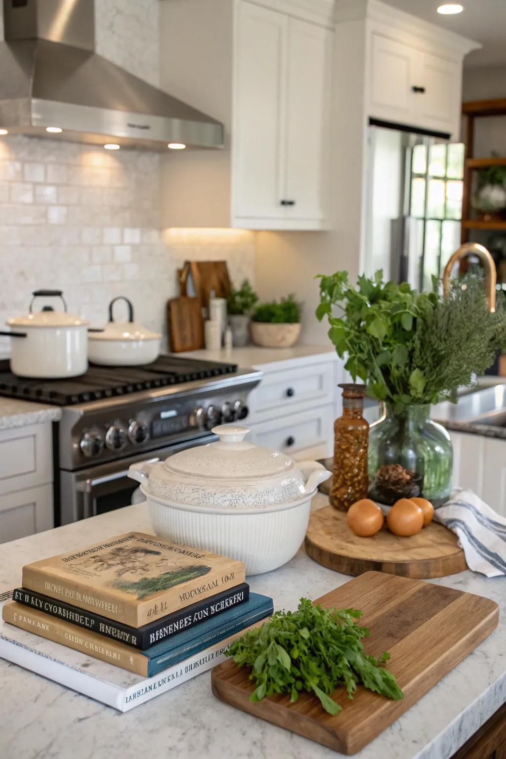 Thoughtful accessories can accentuate your kitchen's best features.