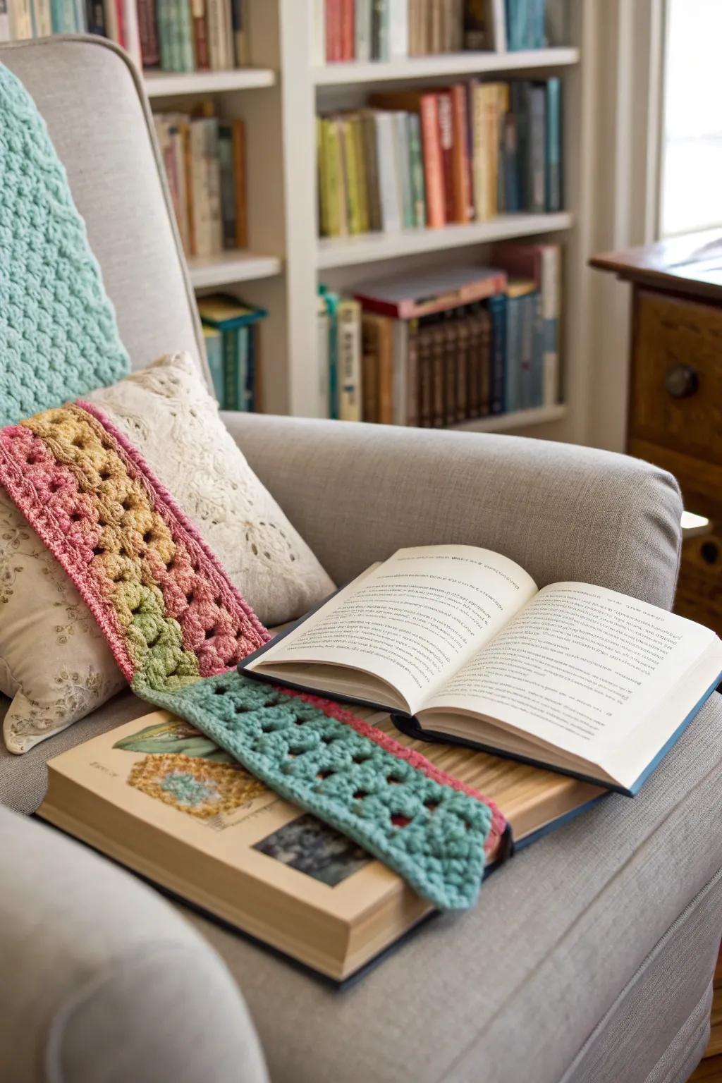 Thoughtful crochet bookmarks for the avid reader.