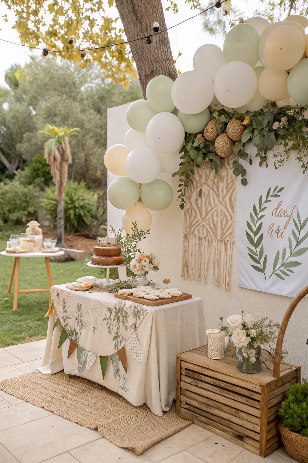 Gender-neutral theme for a baby shower