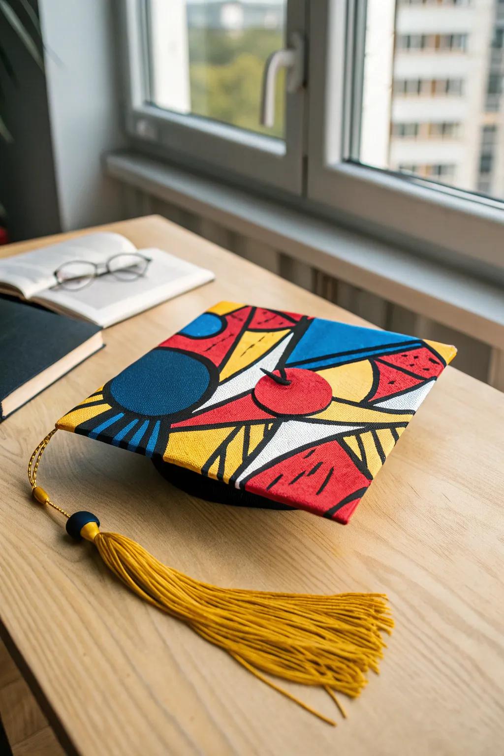 Brighten up your graduation with a pop art masterpiece!