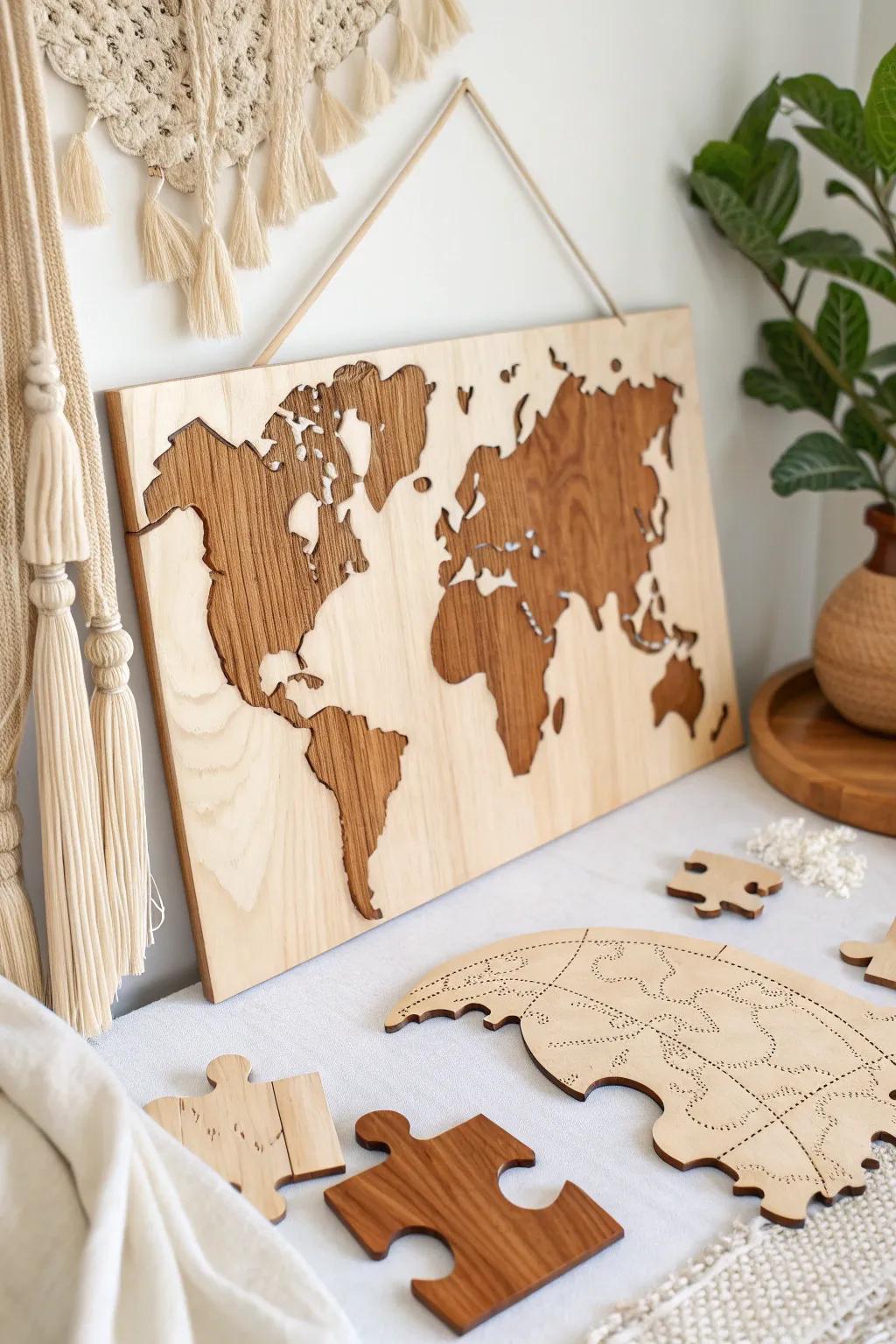 Crafting Unity: A Piece of the World in Every Child's Hand