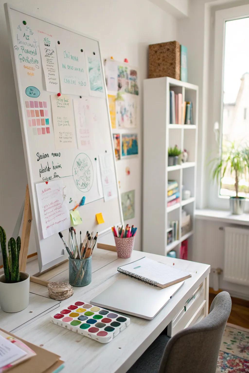 A creative corner can be the birthplace of innovative ideas.