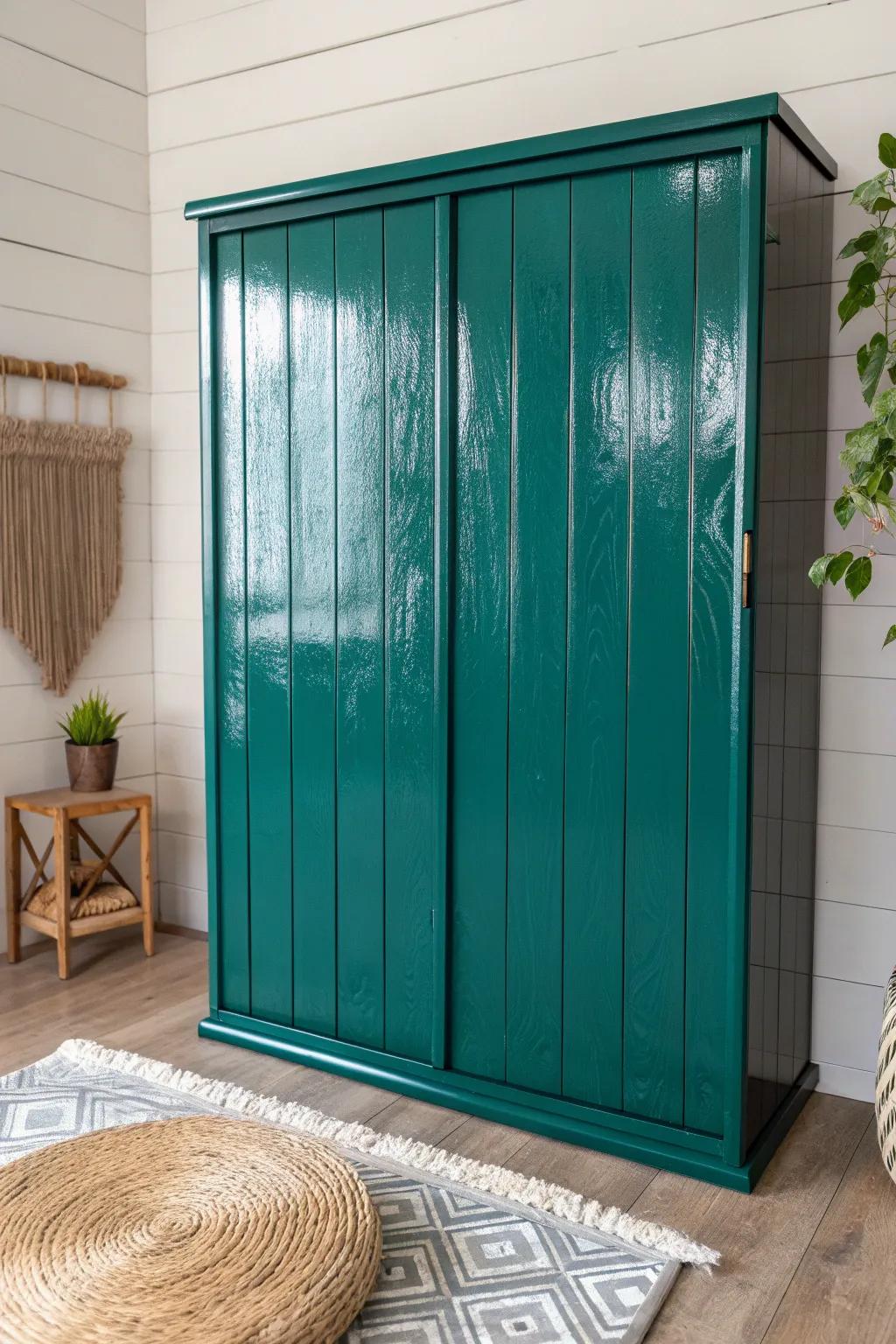 Transform your space with a high-gloss finish that exudes luxury and sophistication.