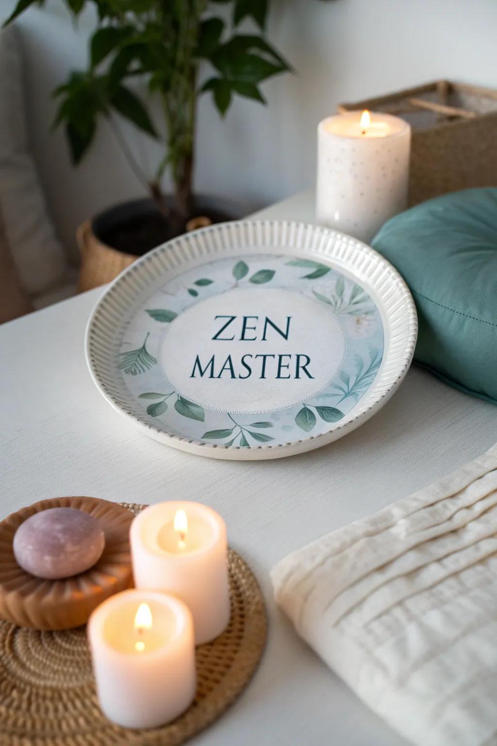 Honor tranquility with a Zen Master award