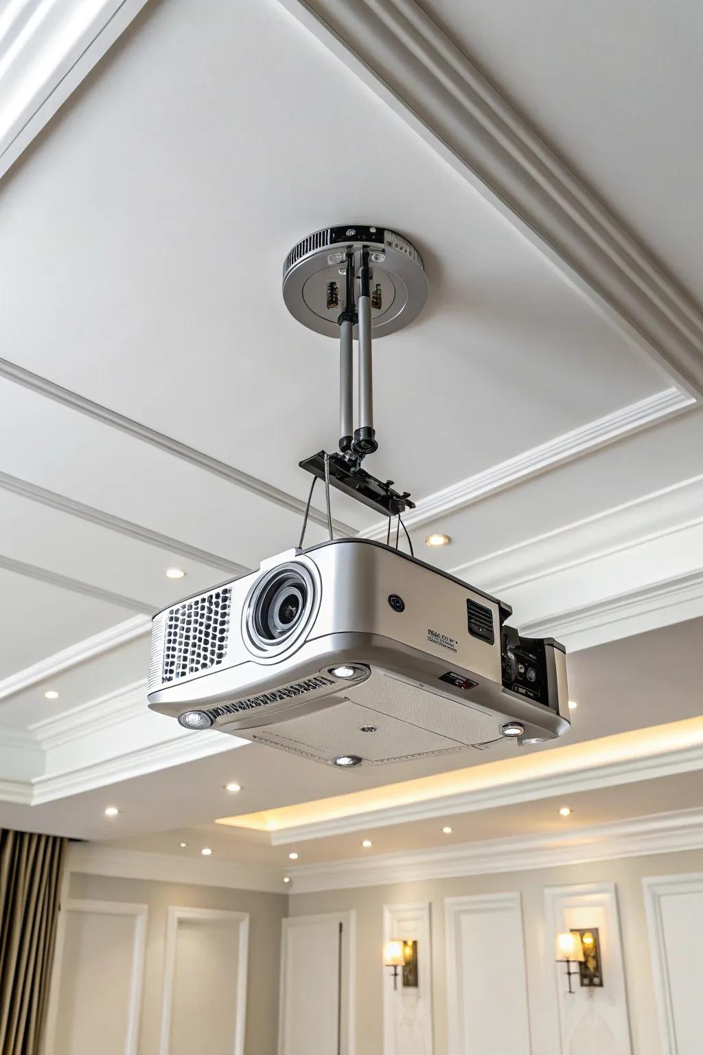 Elevate your viewing experience with the elegance of magnetic mounting.