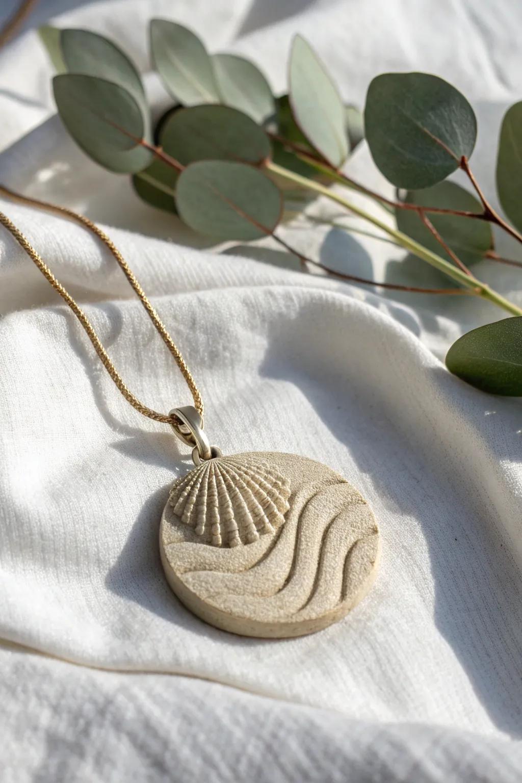 Carry a piece of the beach with you: Discover the beauty of handcrafted sand-cast jewelry.