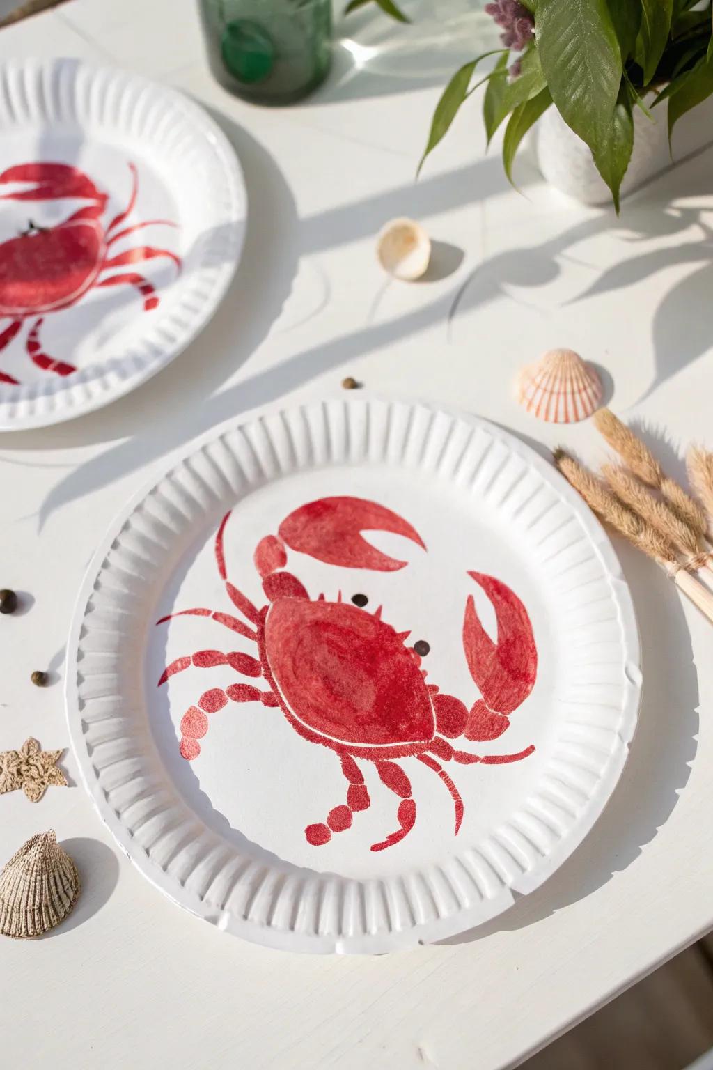 Rock your summer with these delightful paper crabs, where simplicity meets playful creativity!