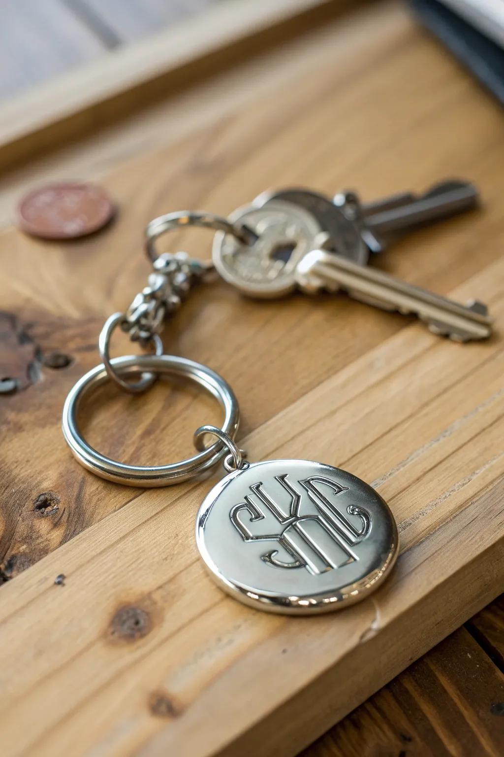 Carry a loved one's memory with an engraved keychain.