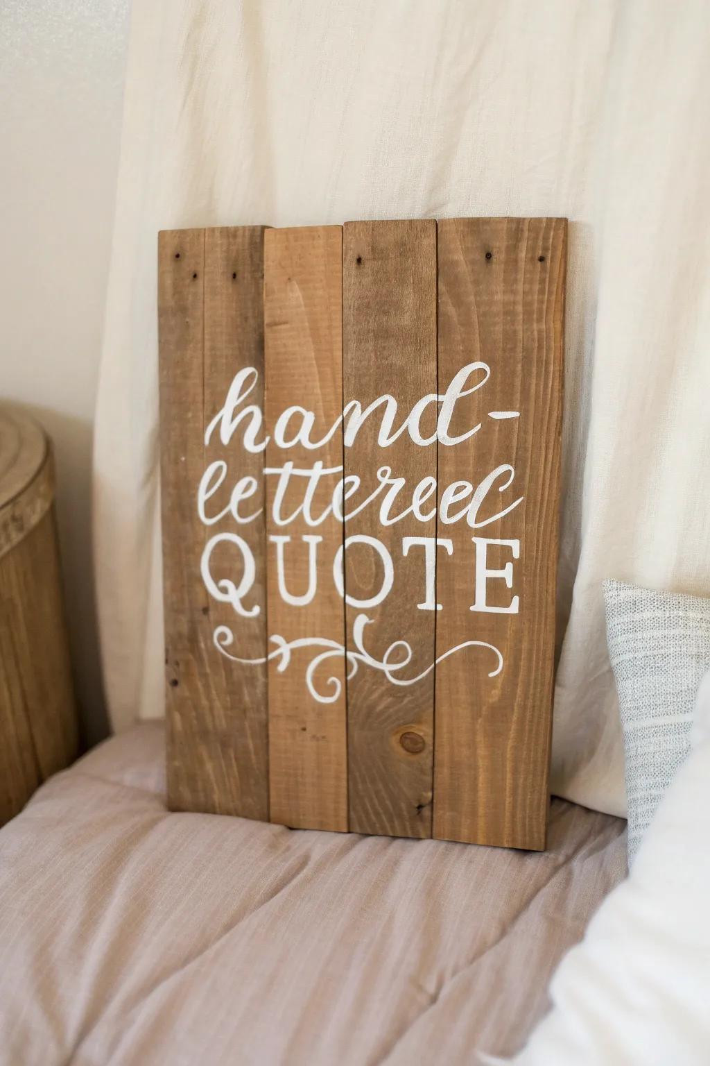 Celebrate Mother's Day with a heartfelt, handcrafted wooden sign that speaks volumes.