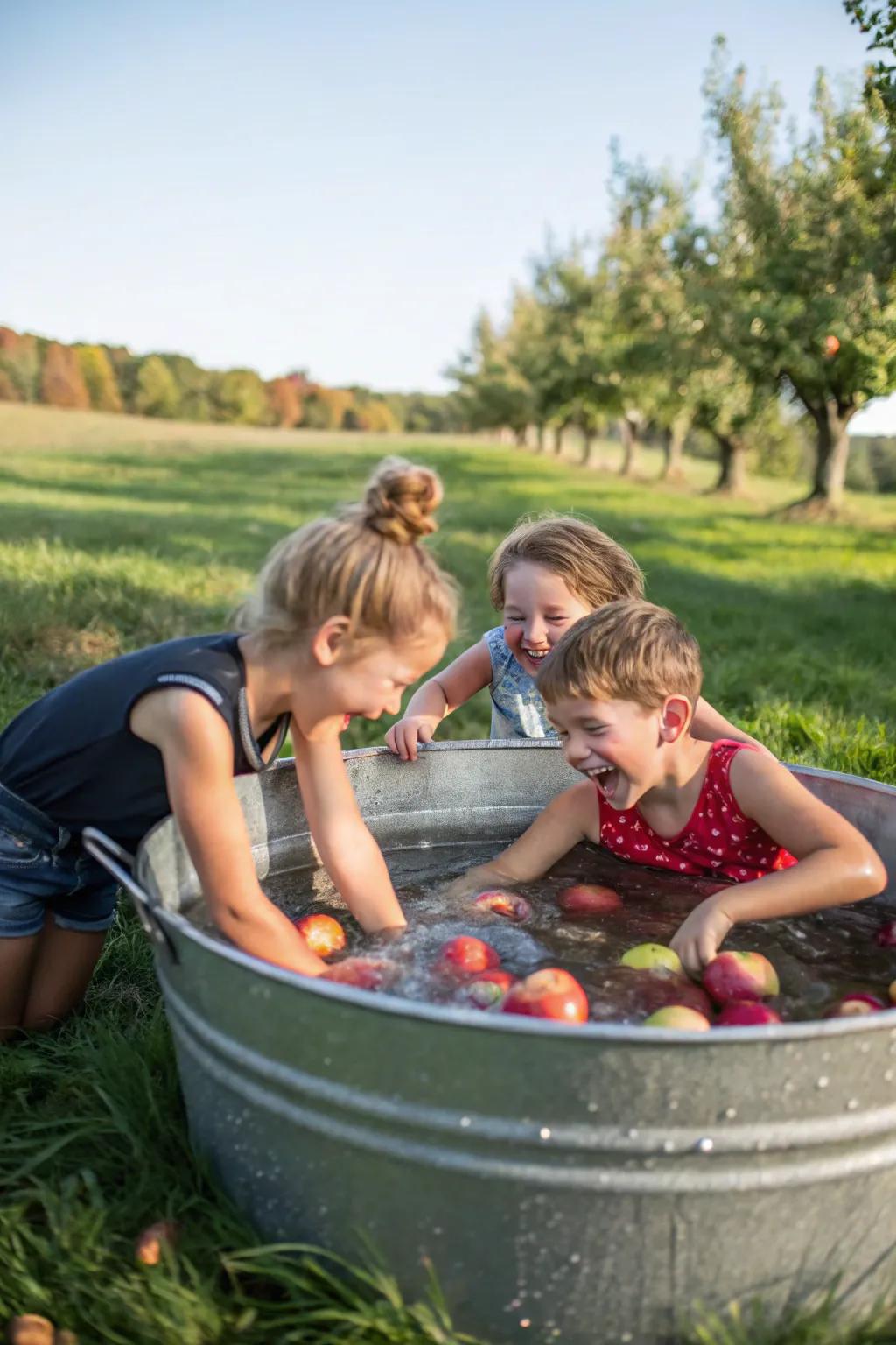 Dive into tradition with Apple Bobbing!