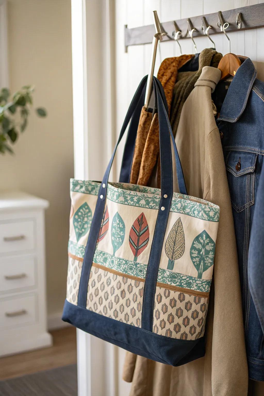 A customized tote bag, blending style with functionality.