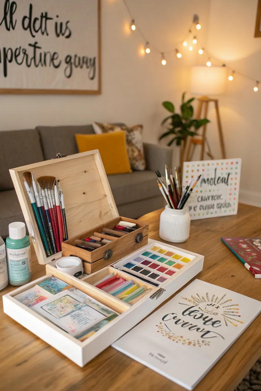 Unleash their creativity with a thoughtfully curated craft kit.