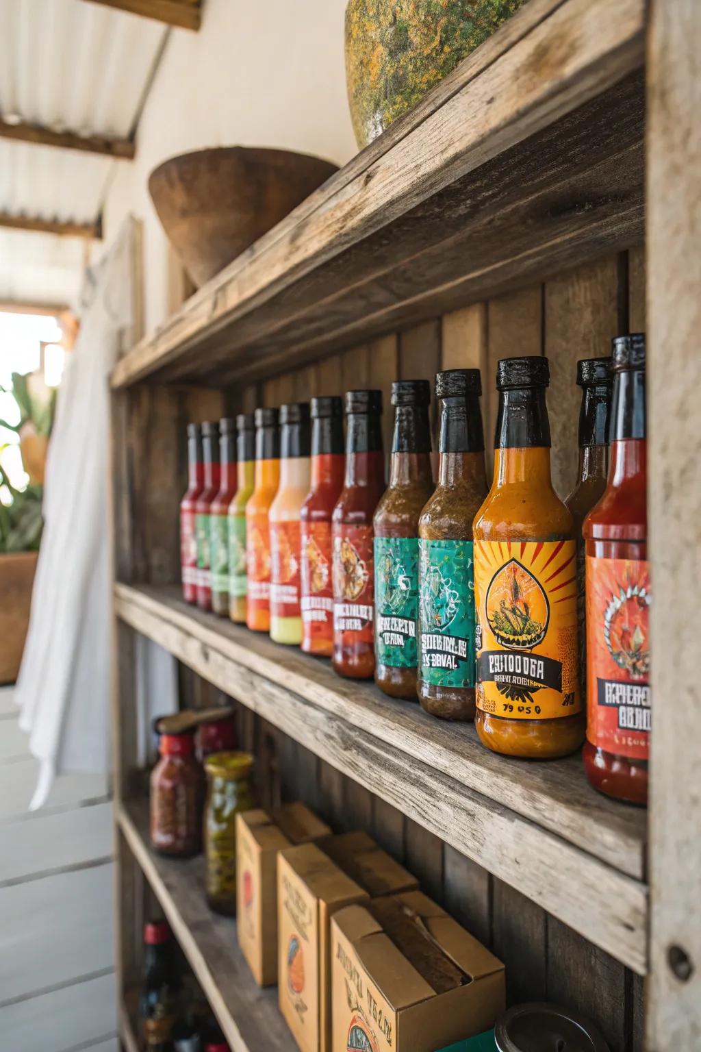 Bring the heat to your kitchen with artisanal hot sauces.