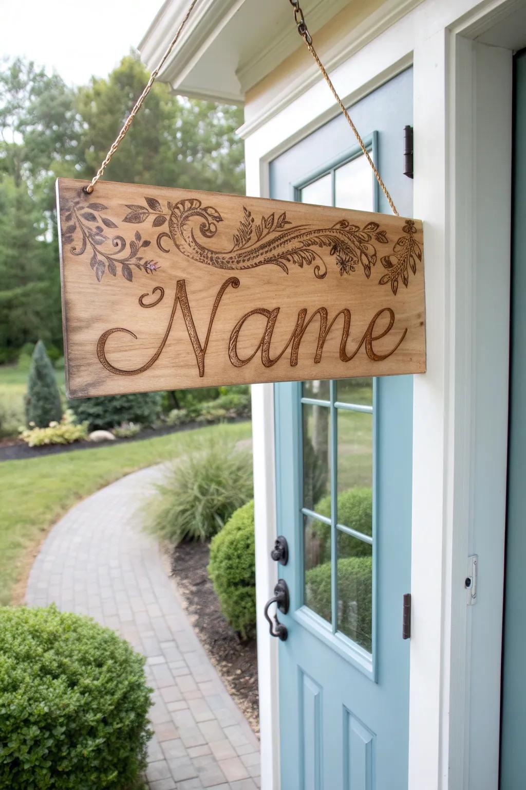 Welcome guests with a personalized touch.