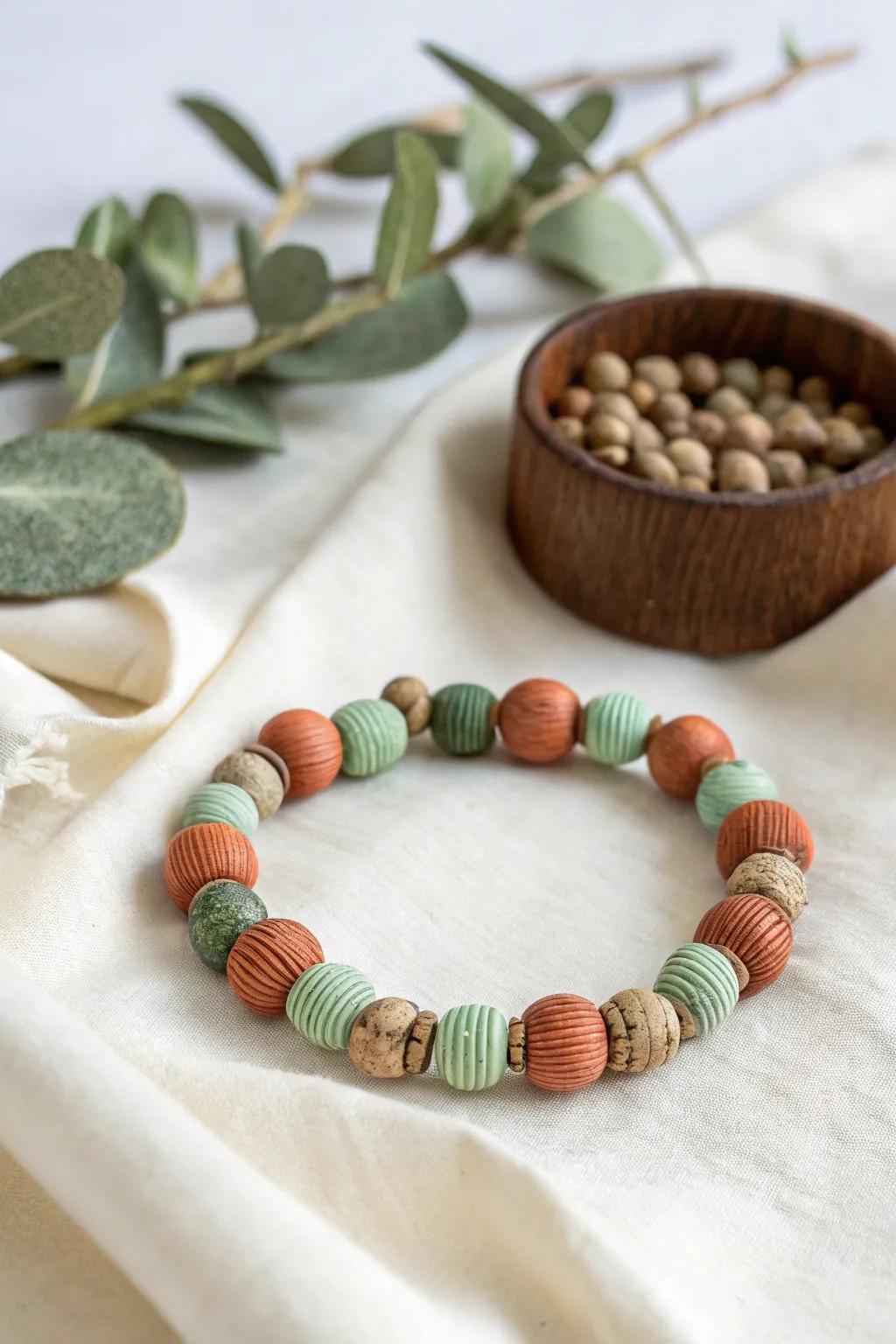 Transform recycled paper into exquisite, eco-friendly jewelry that celebrates simplicity and natural beauty.