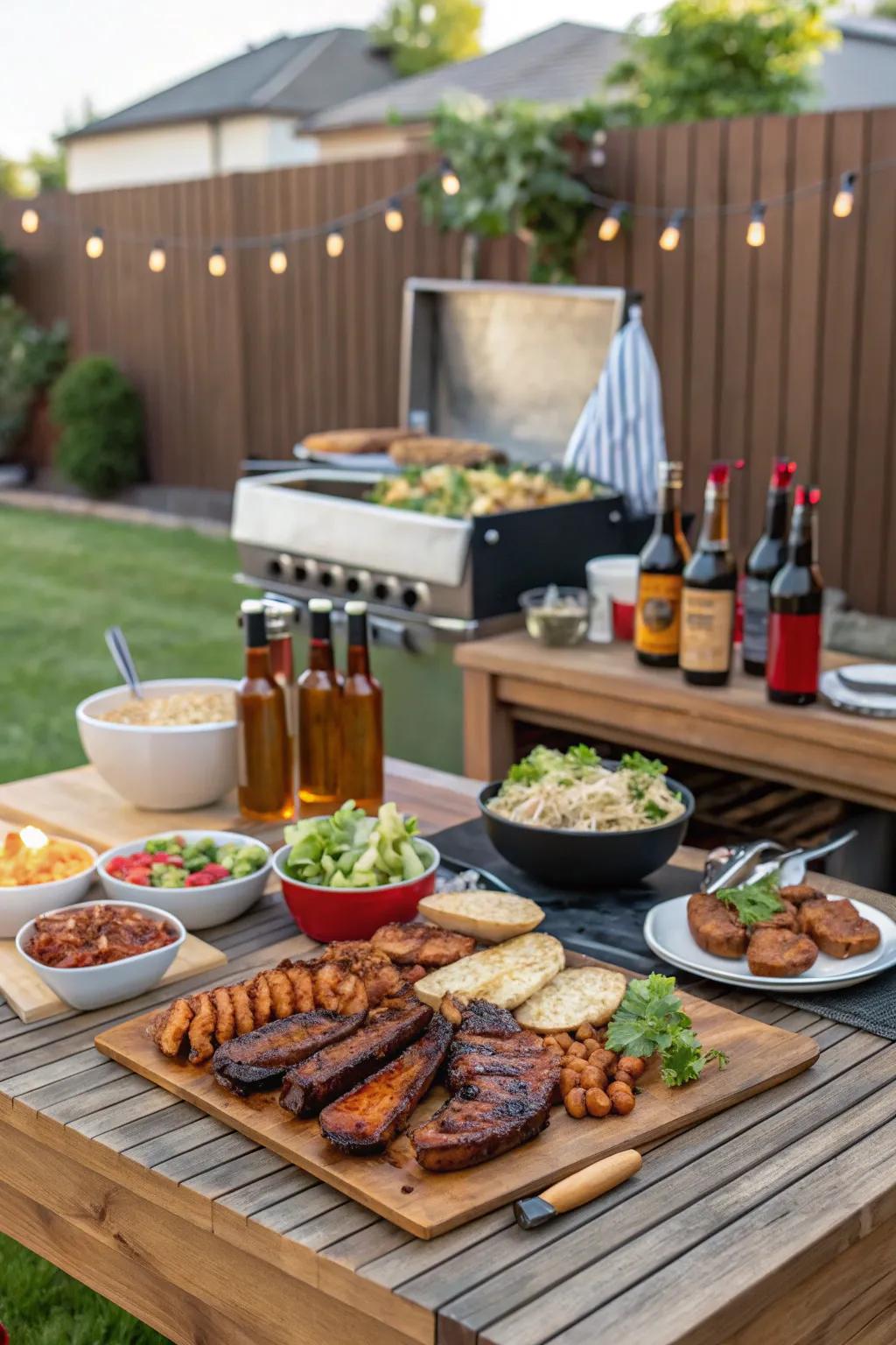 Combine flavors with a beer and BBQ tasting.