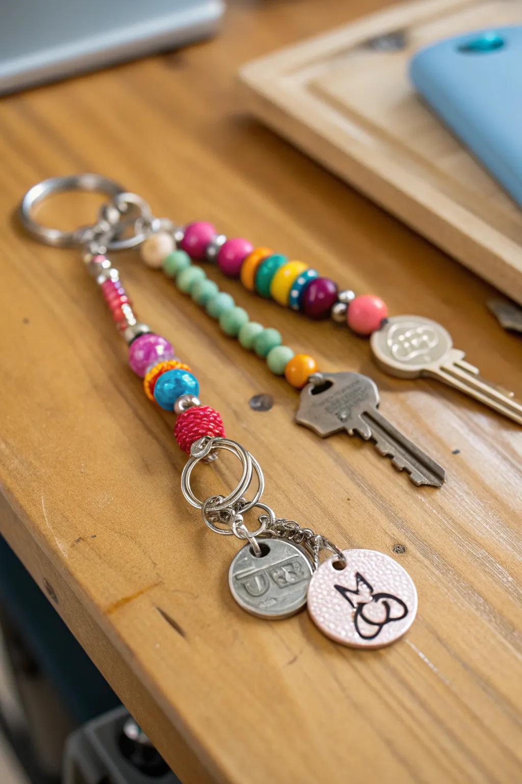 A personalized keychain that adds charm to everyday items.