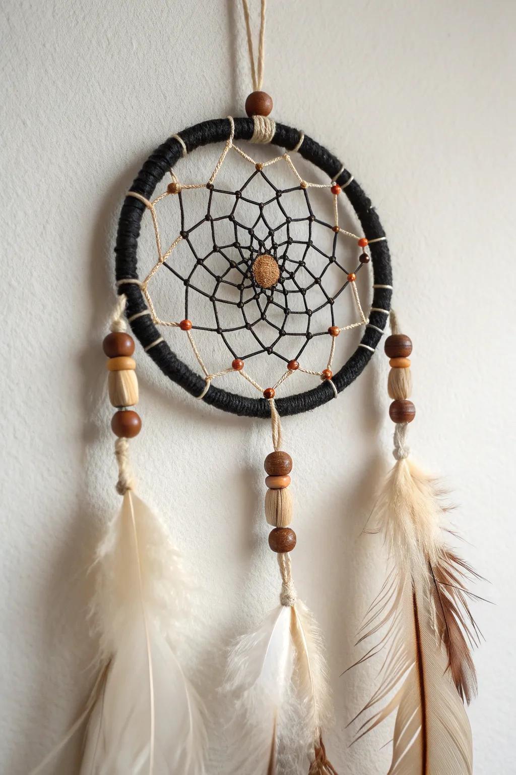 Dream Catchers of Hope: Weaving aspirations into art.