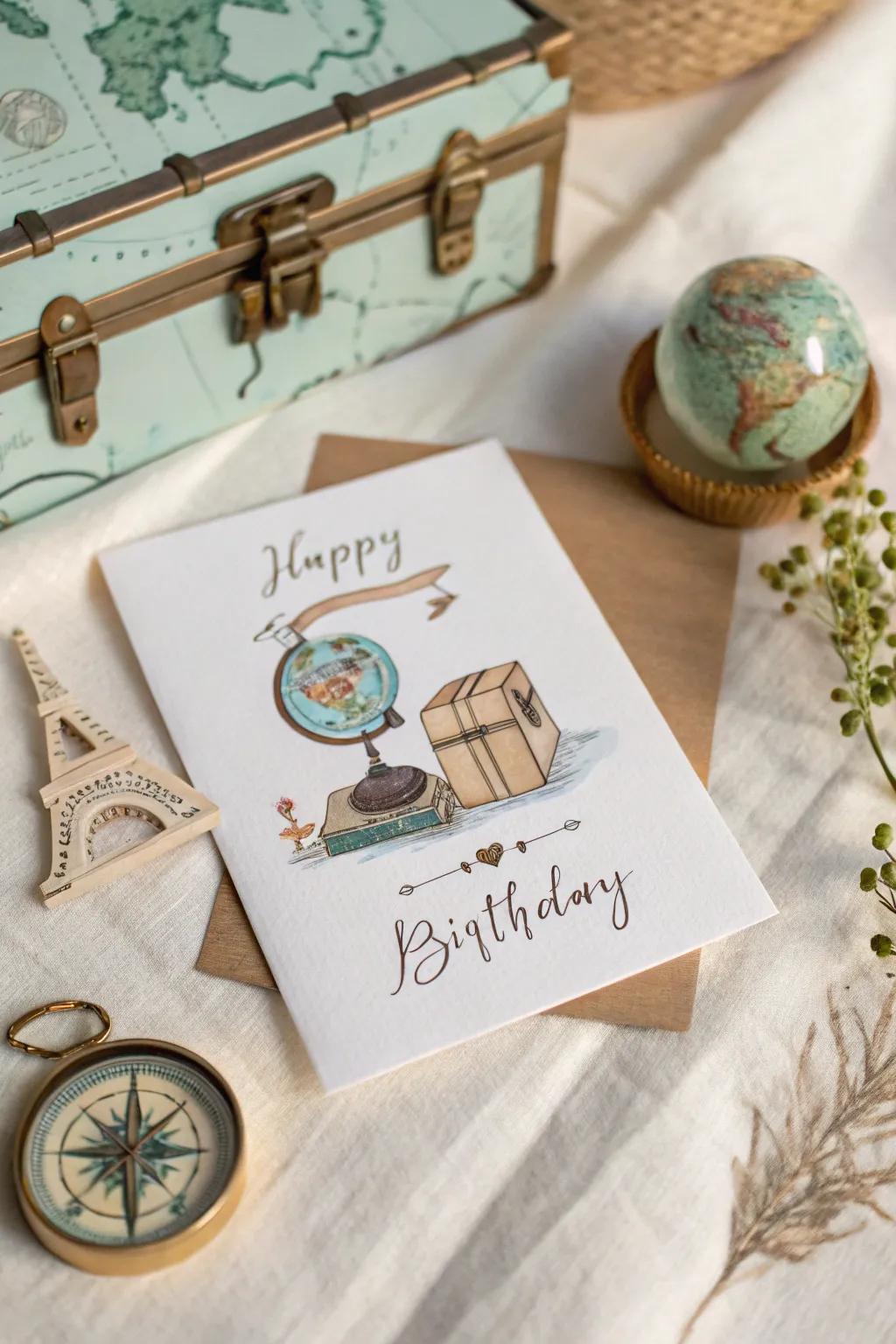 Wanderlust Wishes: Send your love with a touch of adventure.