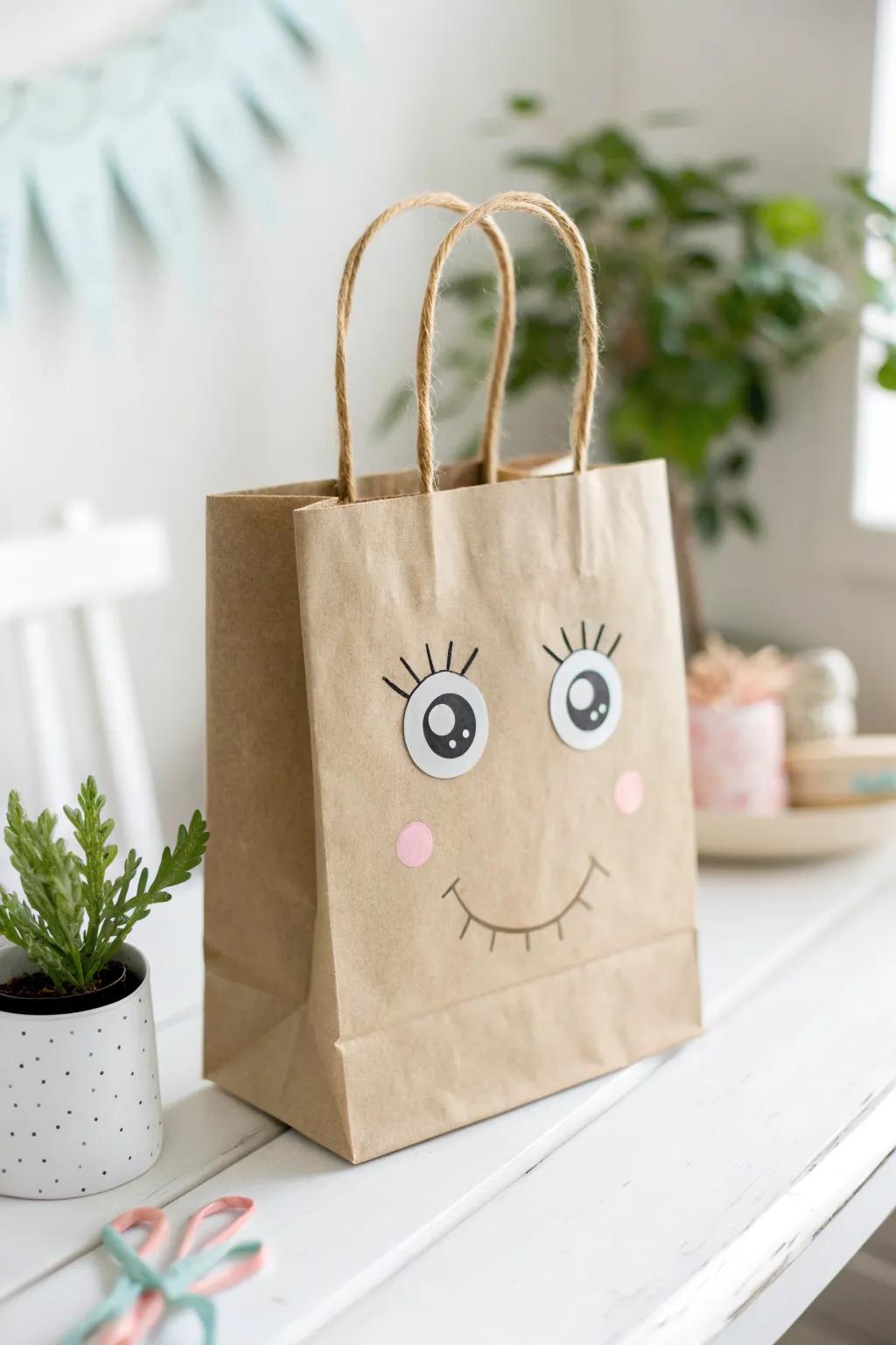 Unleash creativity with charming monster paper bags for kids!