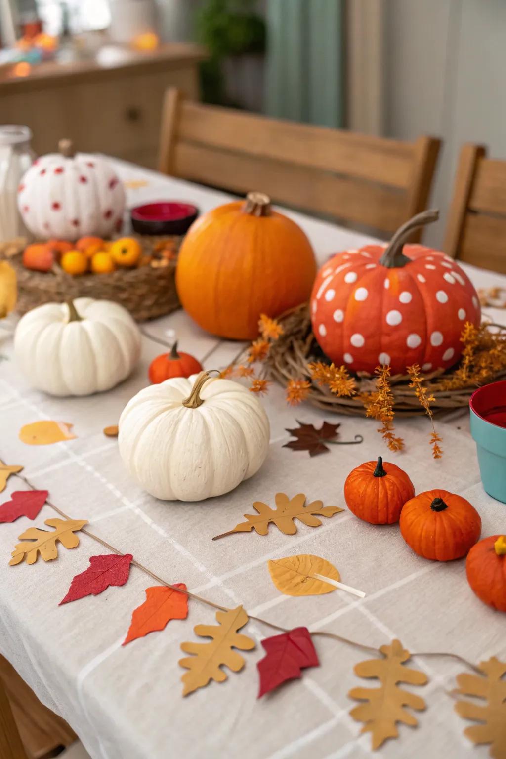 DIY projects add a personal touch to your fall decorations.