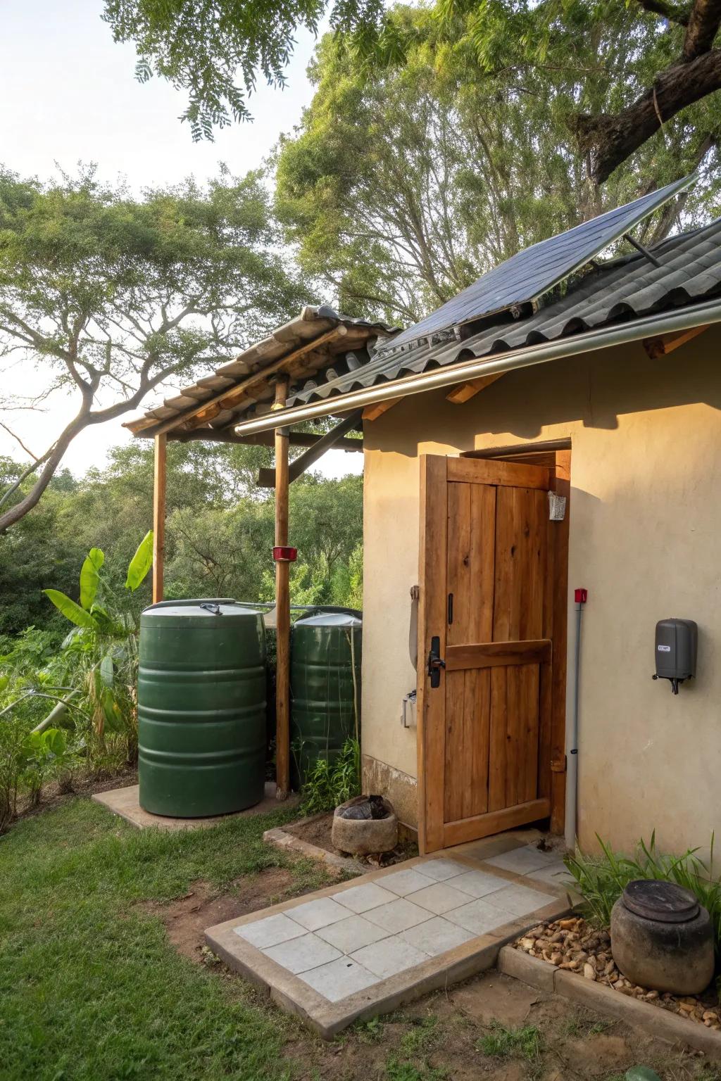 Sustainable practices for an eco-friendly bathroom.