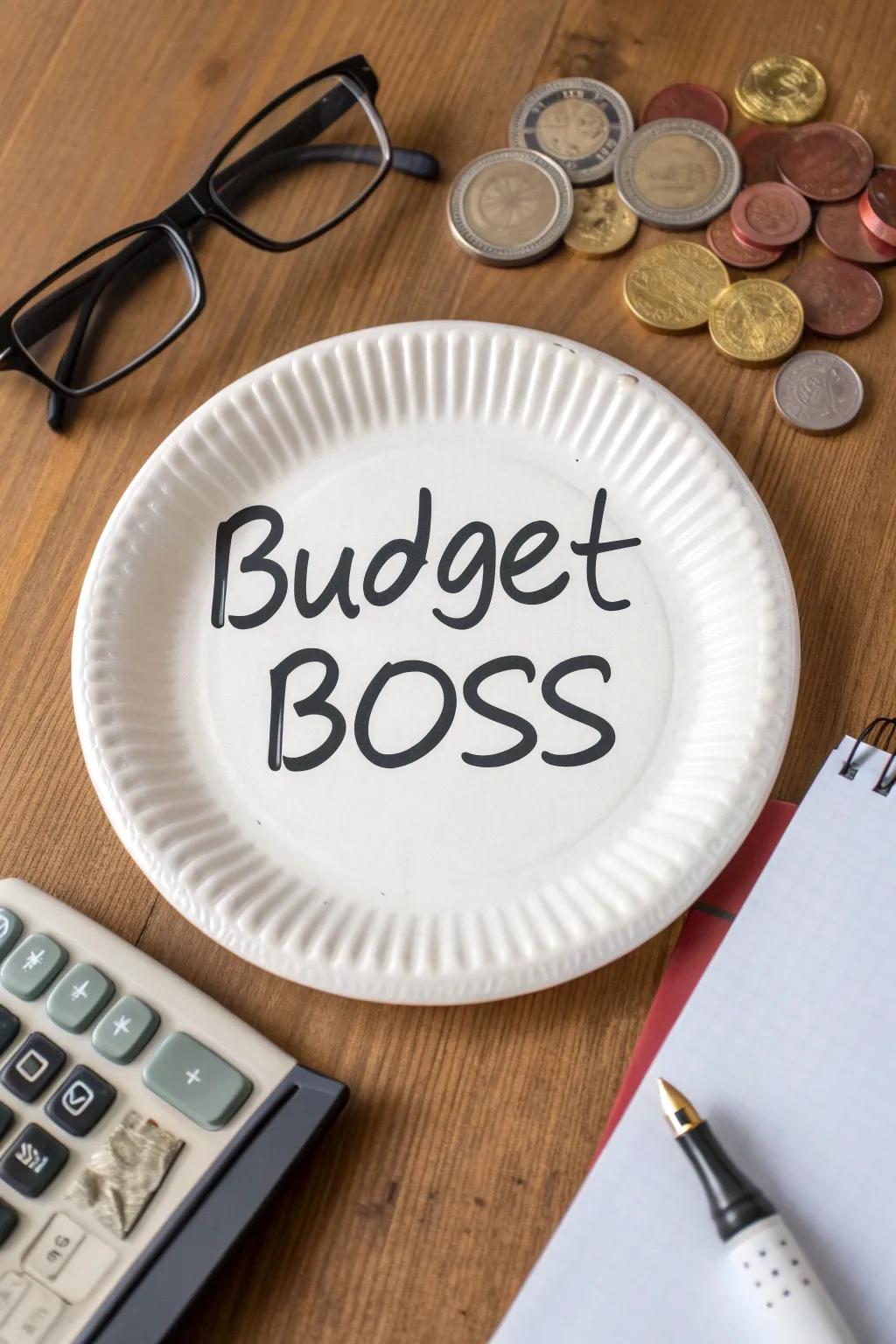 Celebrate financial skills with a Budget Boss award