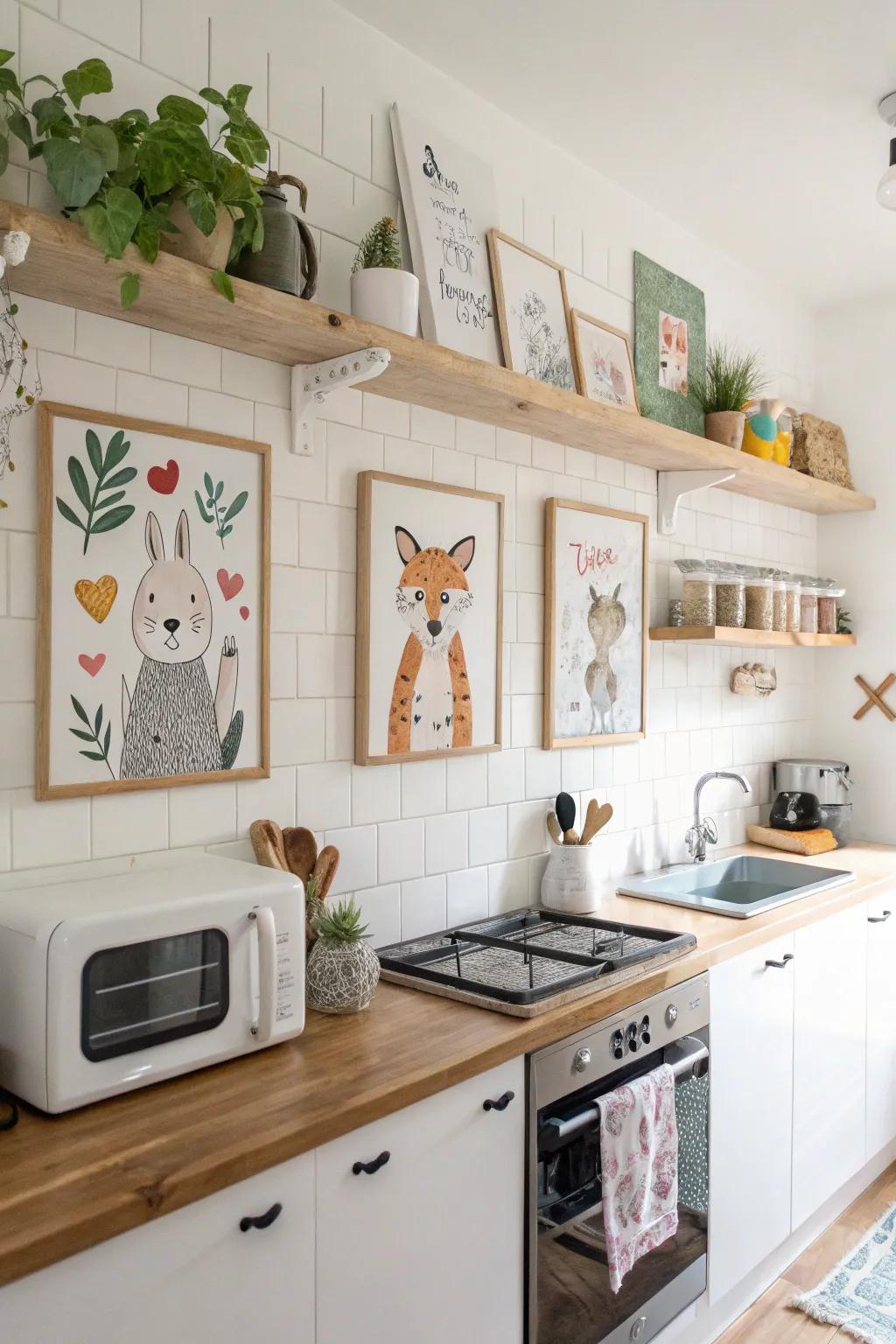 Whimsical animal prints bring smiles and joy to your space.