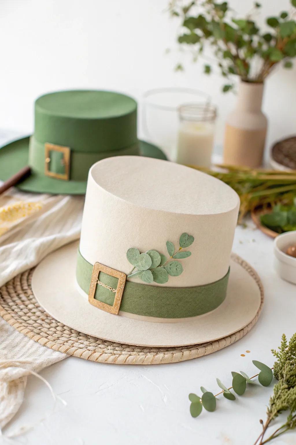 Unleash your little one's creativity with a charming leprechaun hat coloring activity! 🍀✨ #StPatricksDay #ToddlerCrafts #MinimalistDesign