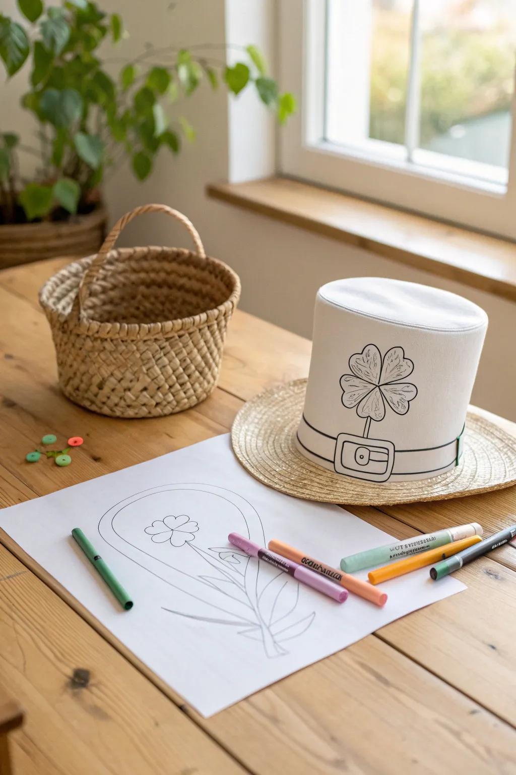Unleash your toddler's creativity with a touch of Scandinavian simplicity and boho charm this St. Patrick's Day. 🌿🎨 #MinimalistCrafts #ToddlerArt