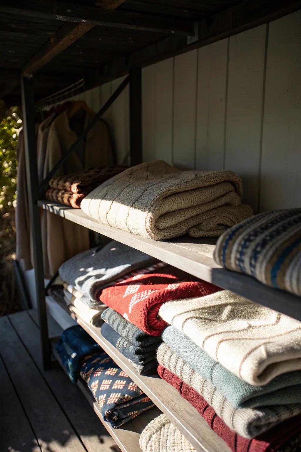 Avoid direct sunlight to maintain sweater color and quality.