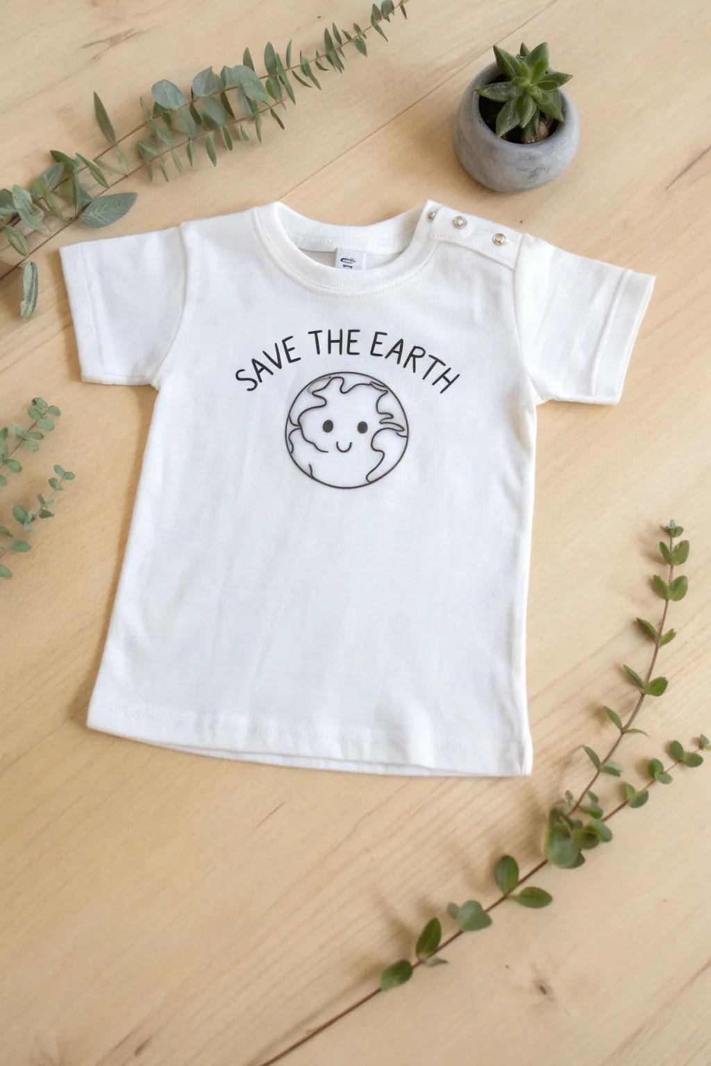 Inspire little minds with eco-friendly style 🌿 #SaveTheEarth