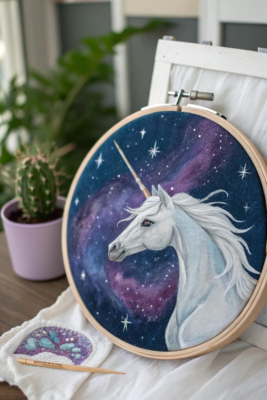 Embark on a Unicorn Galaxy Adventure and let your imagination soar through the stars.