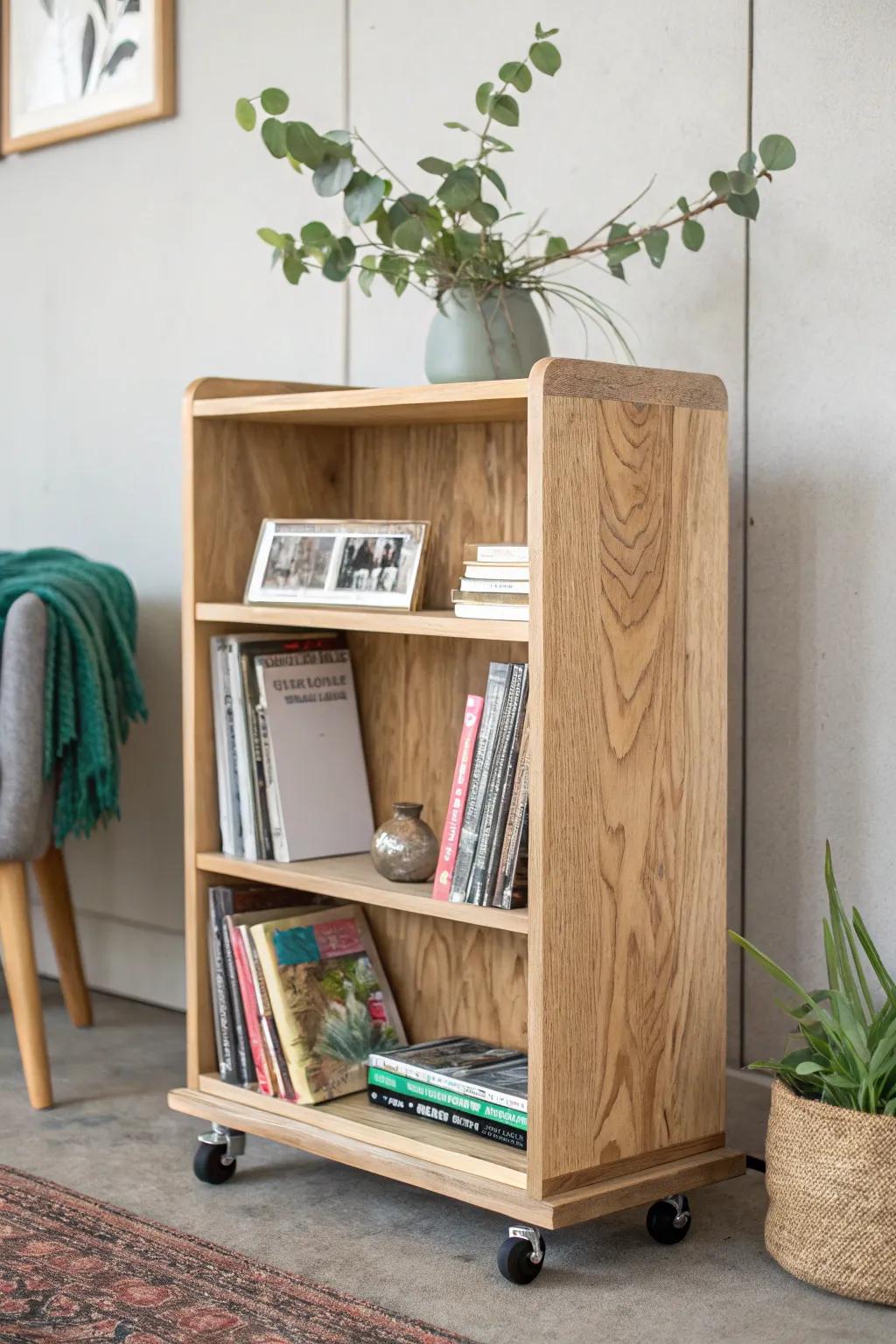 Roll into inspiration with your own mobile mini library – where creativity meets simplicity.