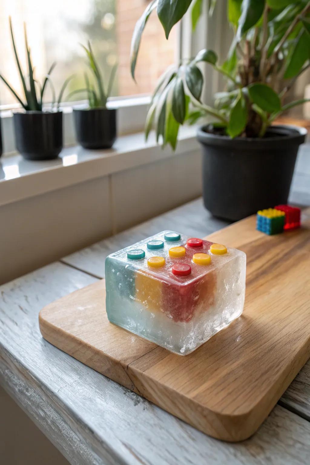 Unleash creativity as frozen LEGO builds slowly come to life!