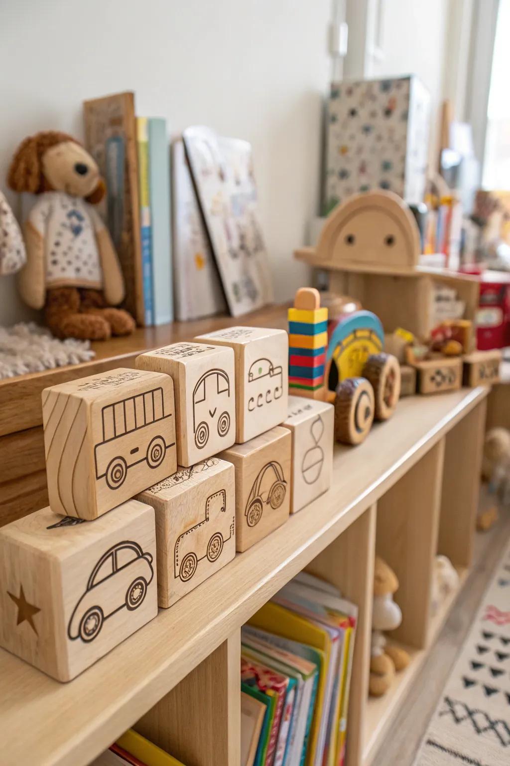 Customized wooden toys are fun and cherished keepsakes for kids.