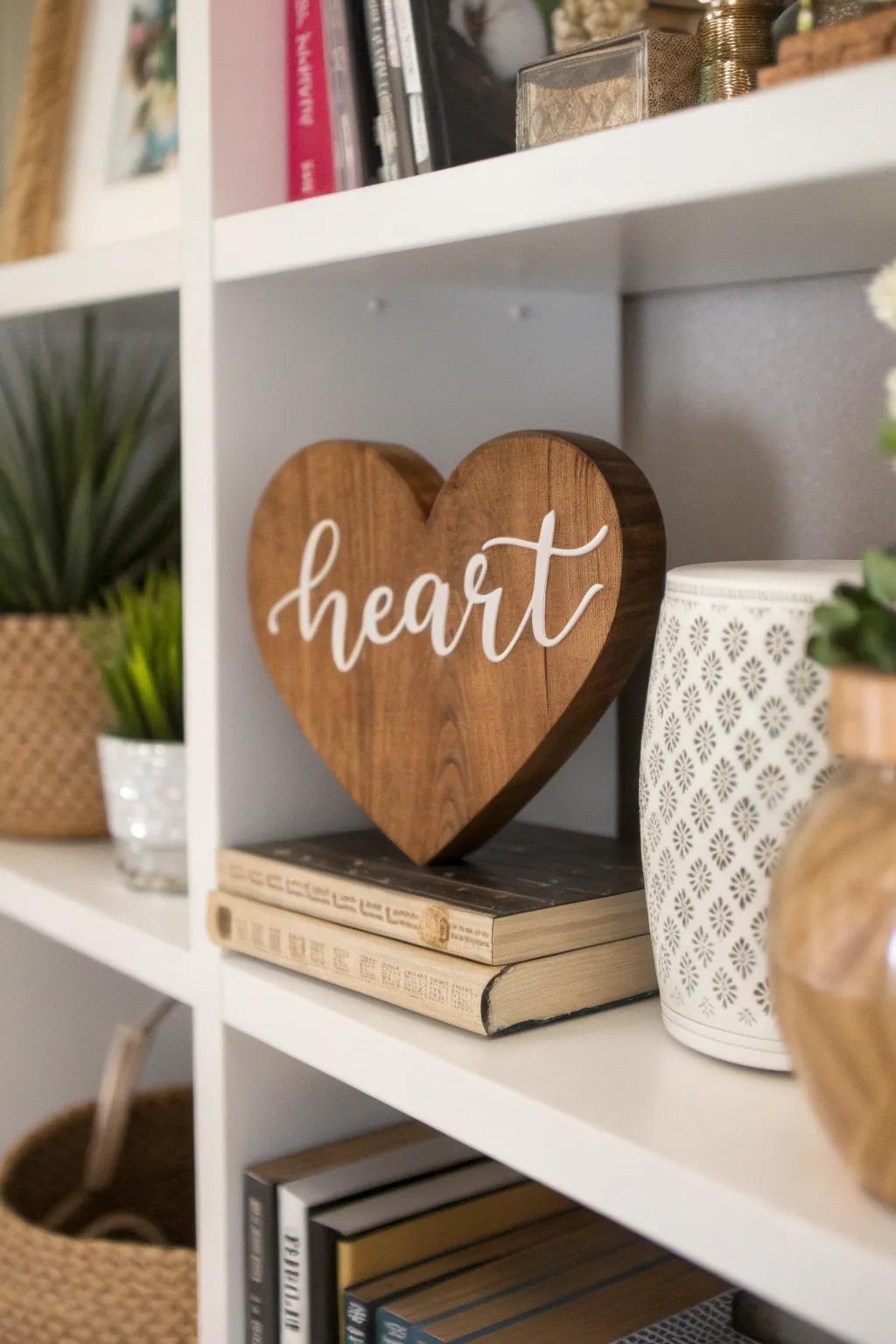 Typography hearts let you express meaningful words creatively.