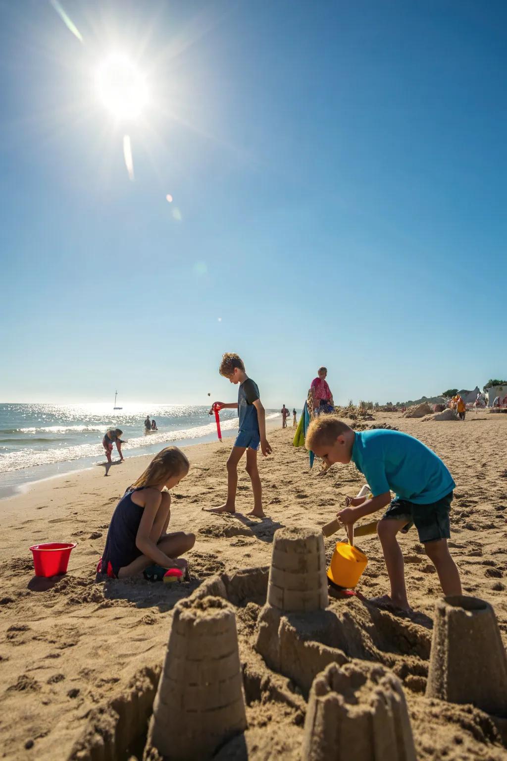 A beach party offers endless fun in the sun and sand for a birthday celebration.