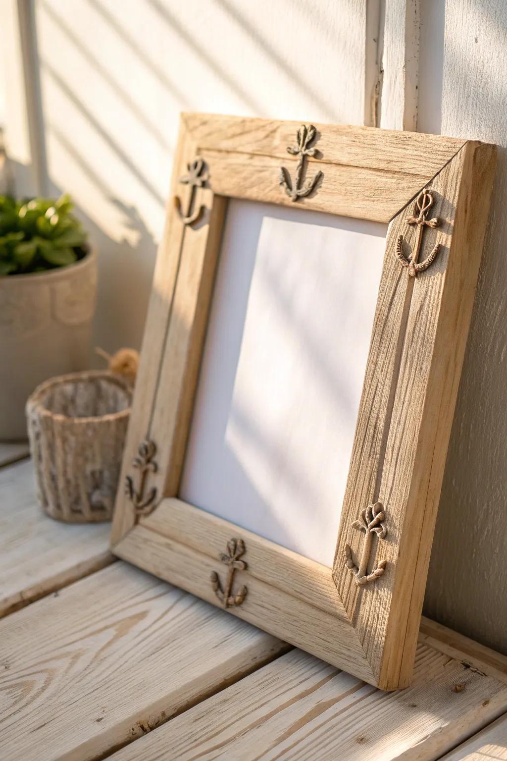 Capture your seaside memories with a touch of nautical elegance.