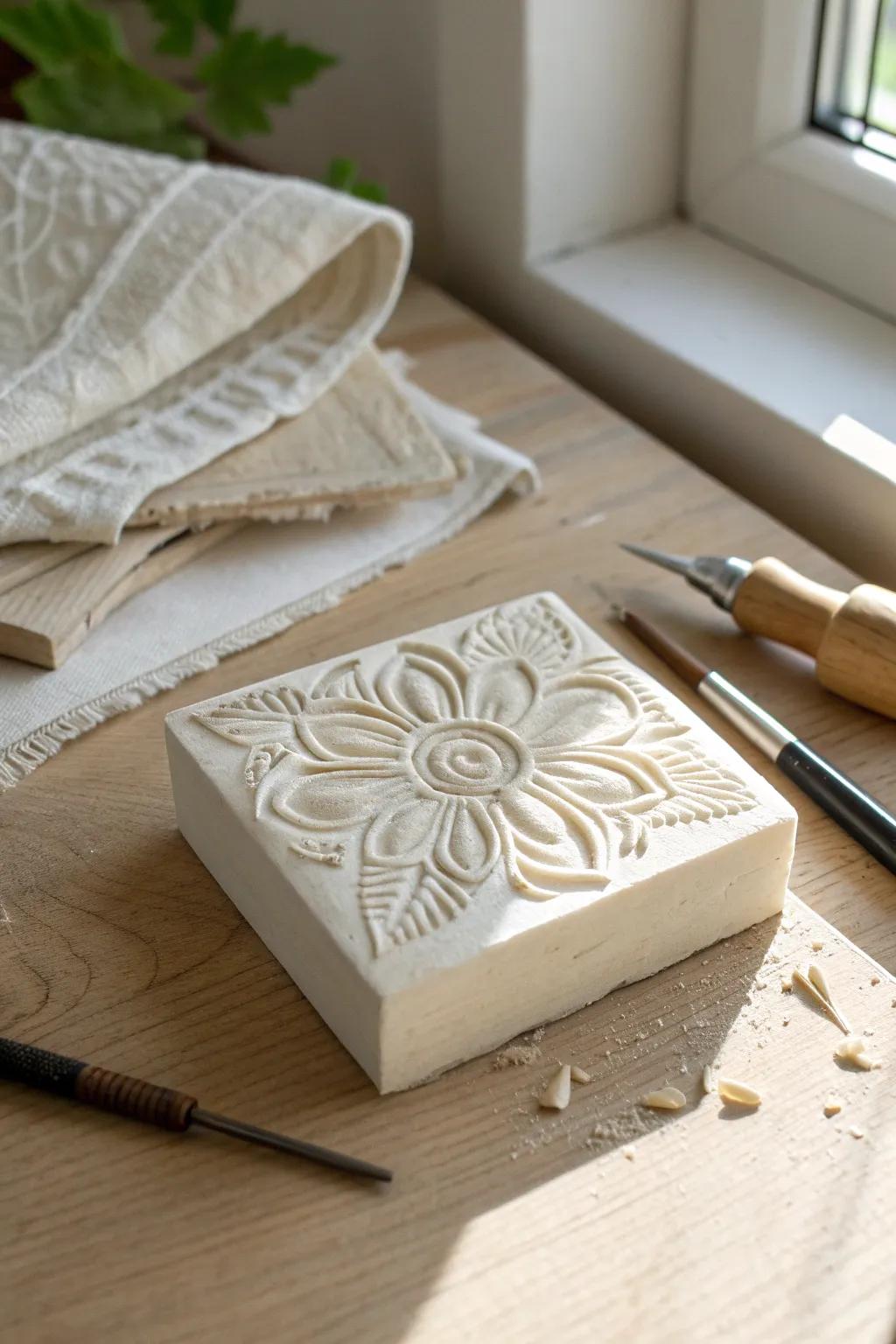 Craft Your Own Unique Stamps: Elevate simplicity with a touch of creativity and natural beauty.