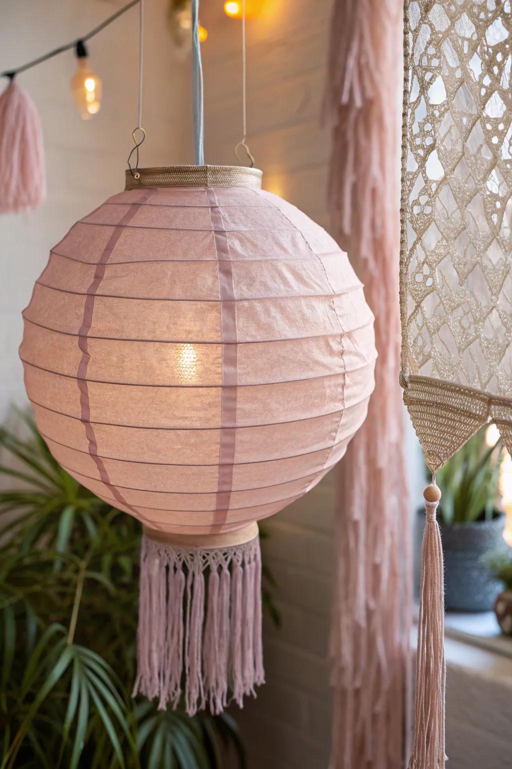 Illuminate your celebrations with elegant paper lanterns that blend minimalist charm and boho warmth.