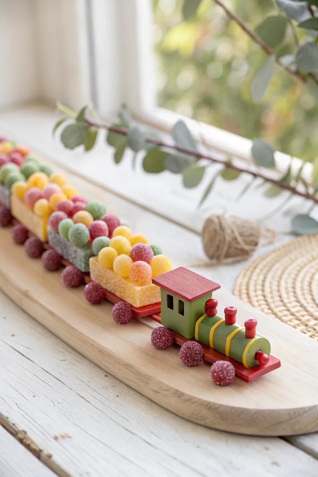 Embark on a flavorful journey with our Mystery Flavor Train, where every bite is a delightful surprise!