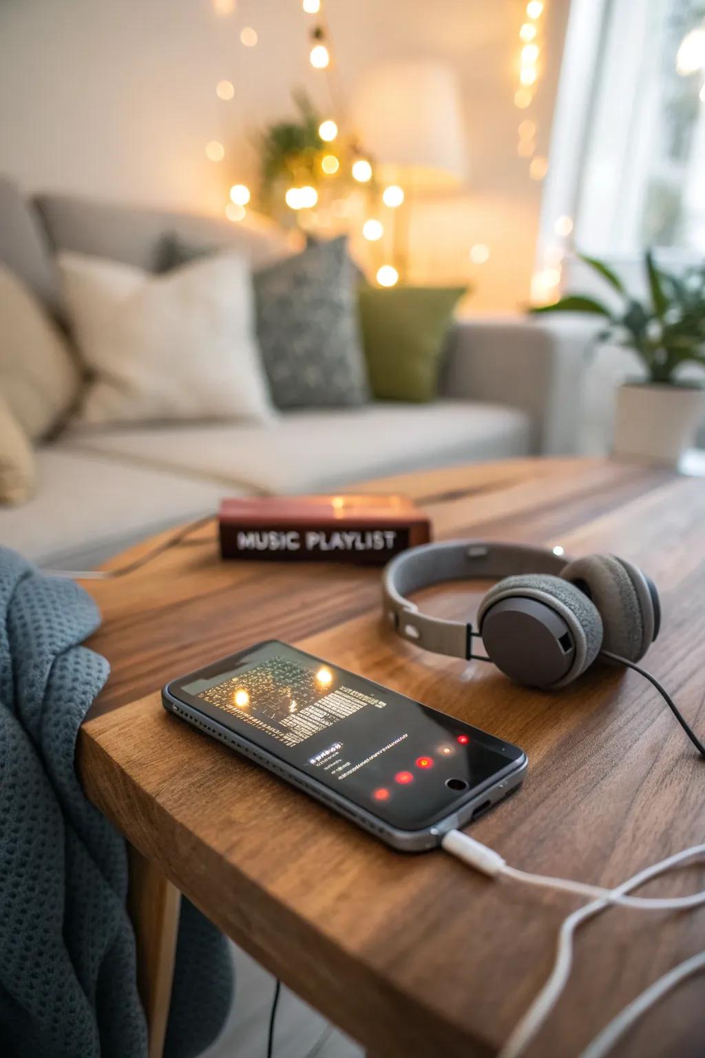 A personalized music playlist that touches the heart.