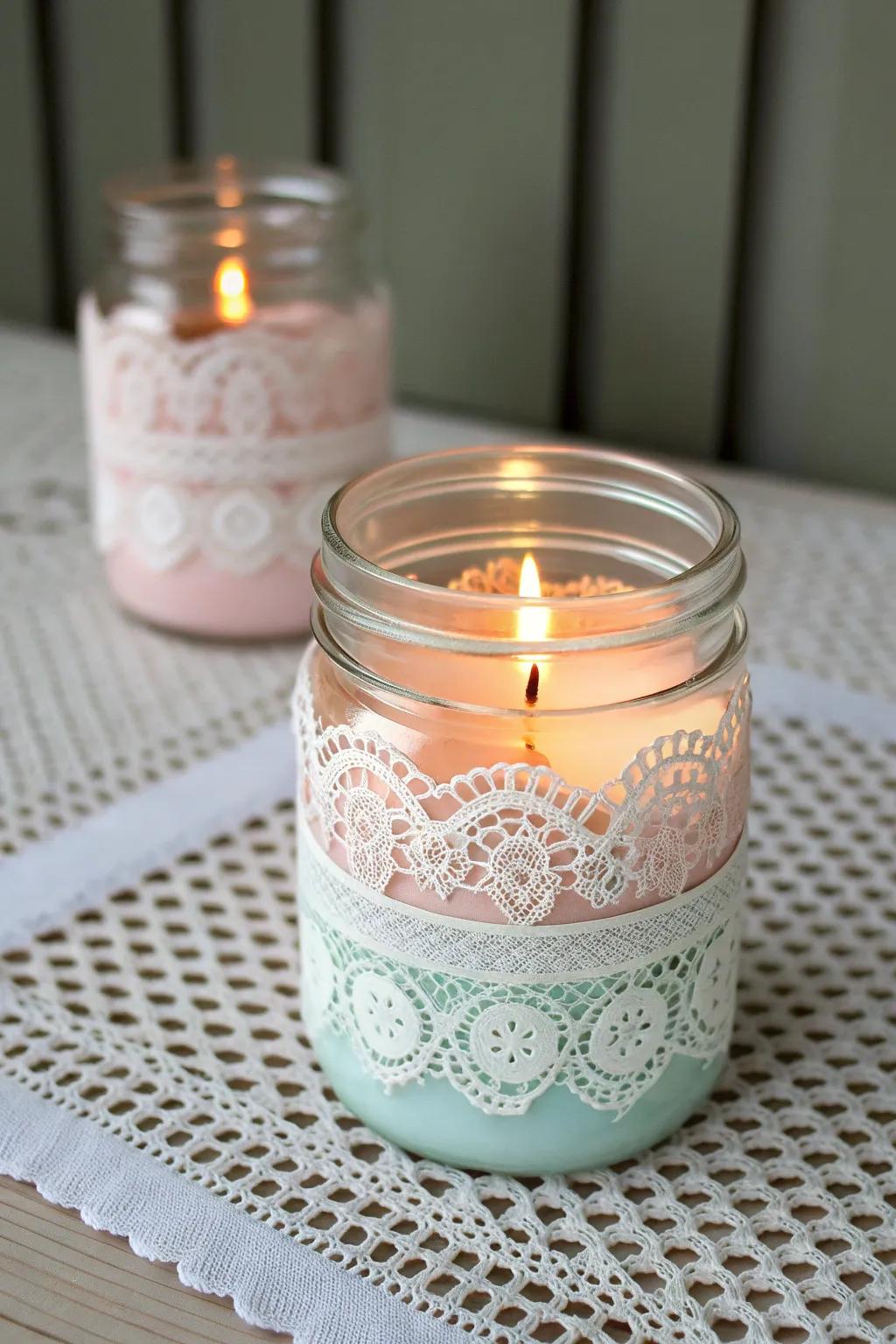 Illuminate your space with the warmth of a mother's love — a beautifully crafted candle jar.