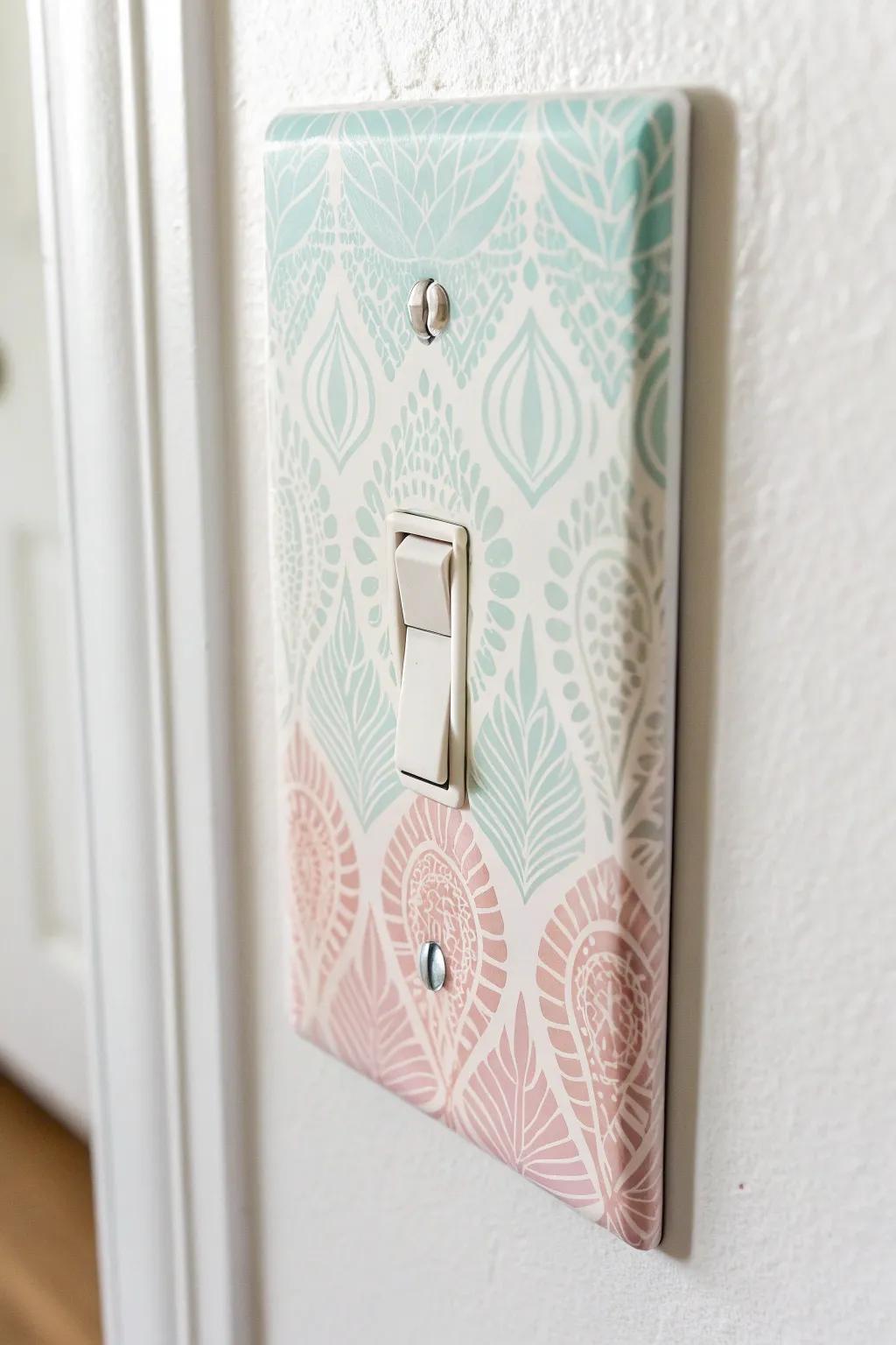 Transform your space with enchanting light switch covers that change color, adding a magical touch to minimalist interiors.