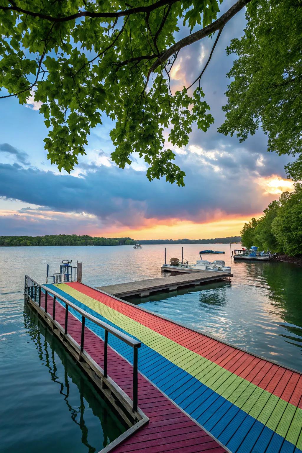 Extend your living space with a personalized dock.